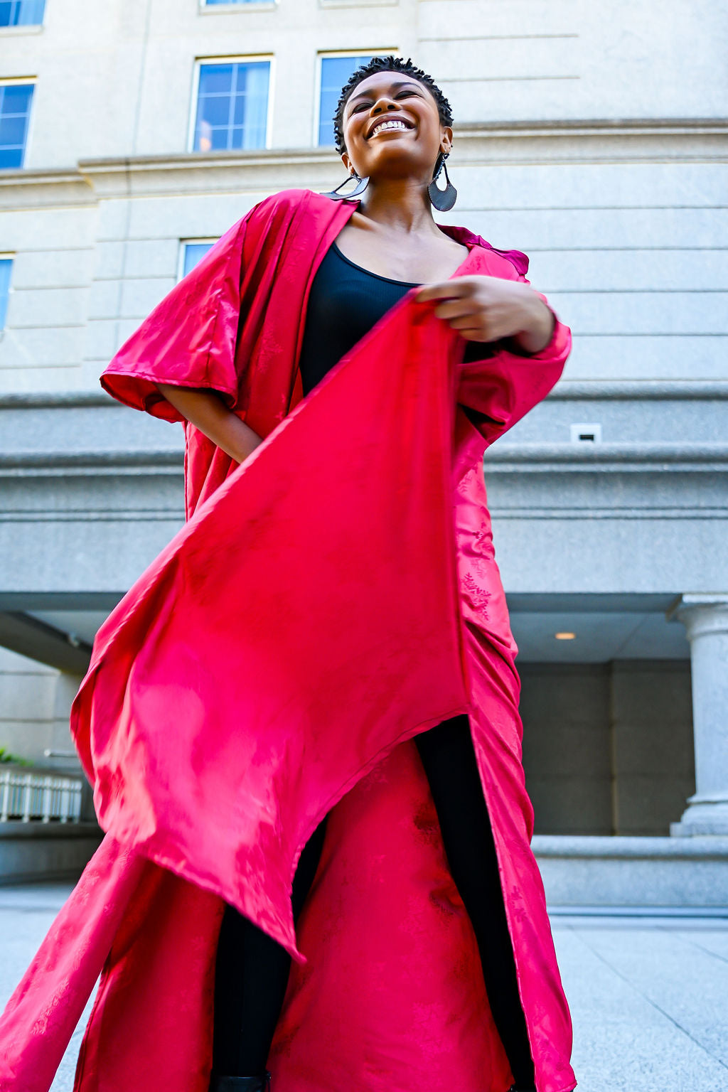 Kiara Sky Kimono with hood